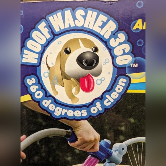 Woof Washer 360 Degree Adjustable Dog Bathing Washer Shampoo Tool Kit New in box - Picture 4 of 12